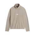 The North Face - Glacier 1/4 Zip - Embroidered Logo da uomo - Grey - vista principale