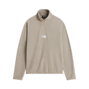 The North Face - Glacier 1/4 Zip - Embroidered Logo da uomo - Grey - vista principale