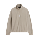 The North Face - Glacier 1/4 Zip - Embroidered Logo da uomo - Stone Slab - vista principale