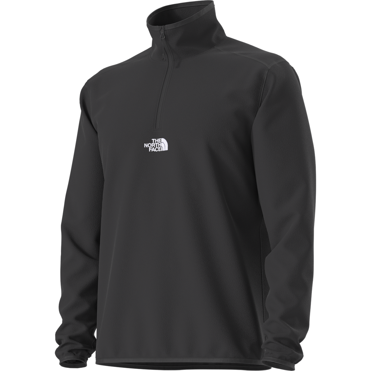 The North Face - Glacier 1/4 Zip - Embroidered Logo da uomo - TNF BLACK - vista alternativa 12