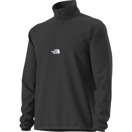 The North Face - Glacier 1/4 Zip - Embroidered Logo da uomo - TNF BLACK - vista alternativa 12