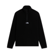 The North Face - Glacier 1/4 Zip - Embroidered Logo da uomo - BLACK - vista principale
