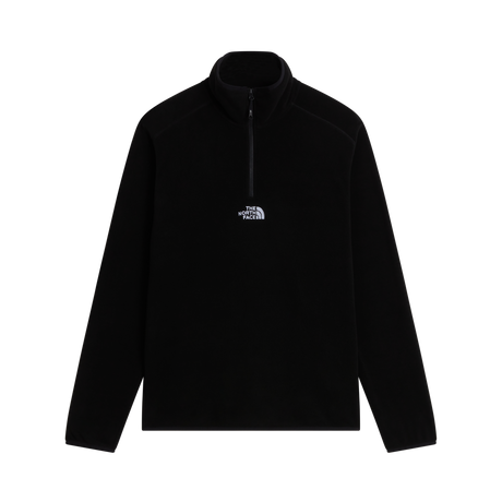 The North Face - Glacier 1/4 Zip - Embroidered Logo da uomo - TNF BLACK - vista principale