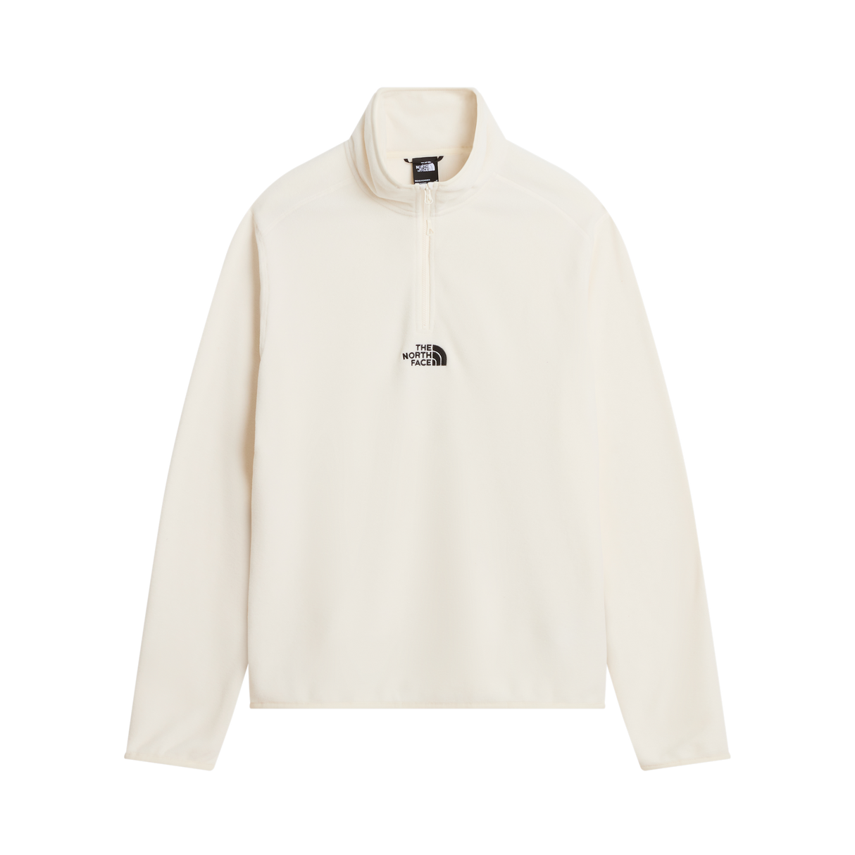 The North Face - Glacier 1/4 Zip - Embroidered Logo da uomo - WHITE DUNE - vista principale