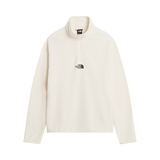 The North Face - Glacier 1/4 Zip - Embroidered Logo da uomo - WHITE DUNE - vista principale