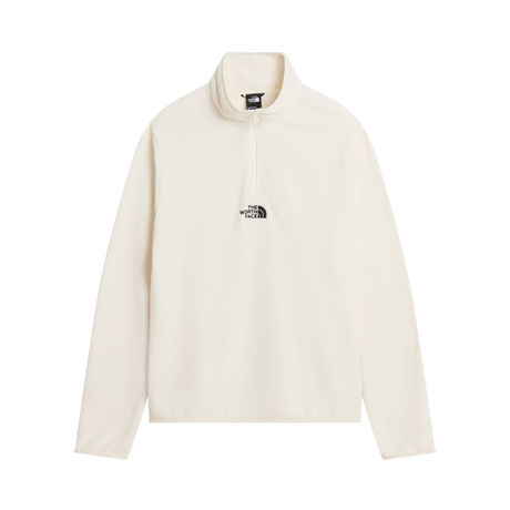 The North Face - Glacier 1/4 Zip - Embroidered Logo da uomo - WHITE DUNE - vista principale