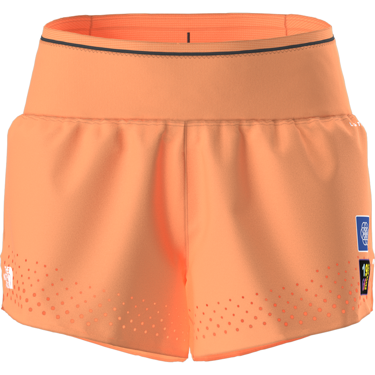 The North Face - Summit Pacesetter Short - Graphic da donna - Papaya - vista alternativa 10
