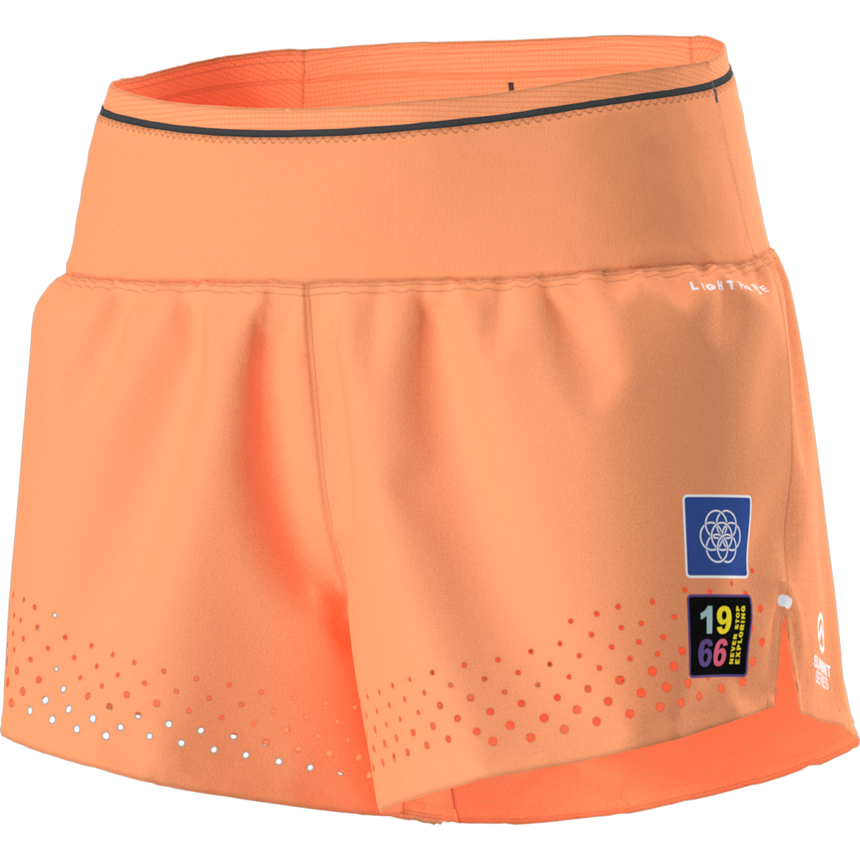 The North Face - Summit Pacesetter Short - Graphic da donna - Papaya - vista alternativa 12