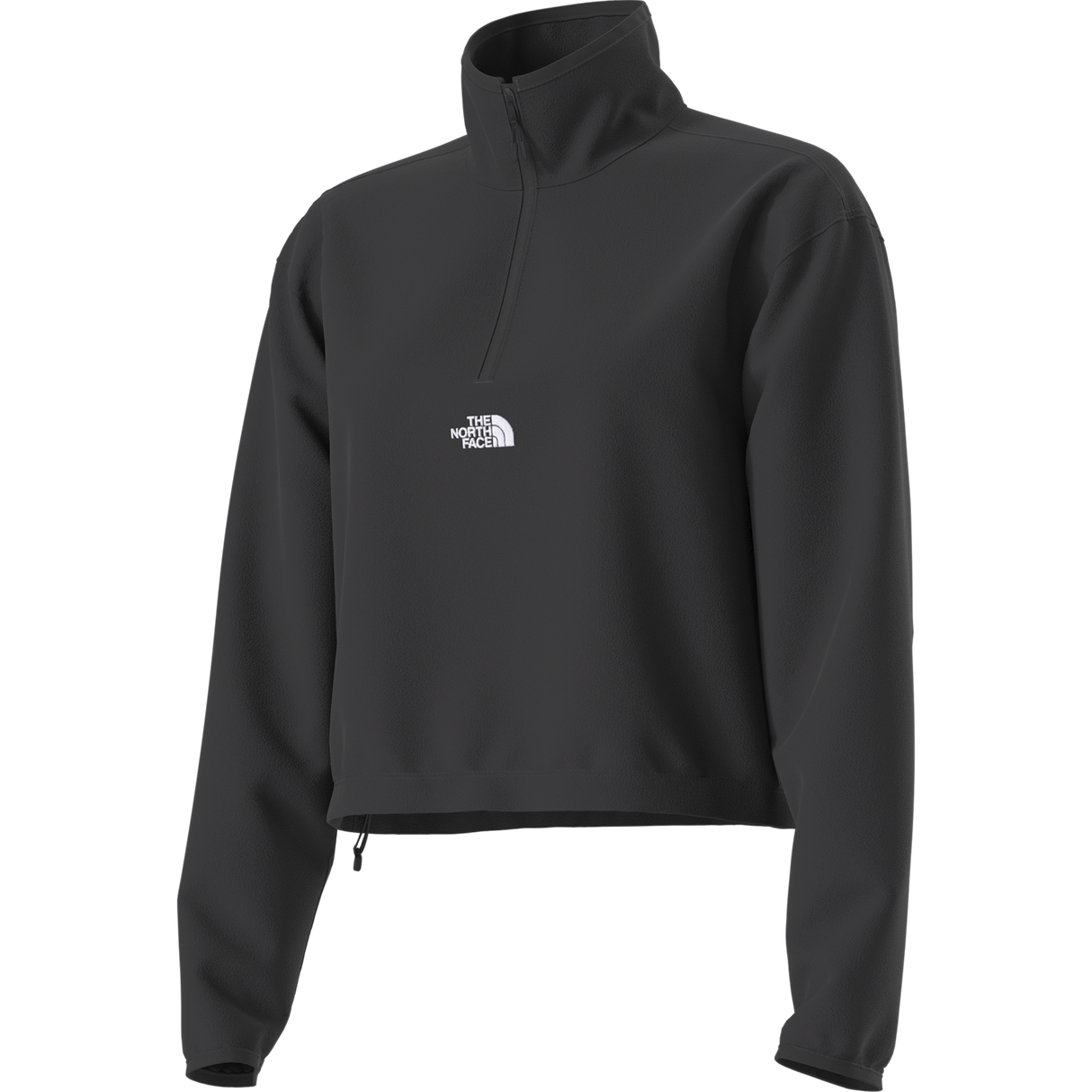 The North Face - Novelty Logo Glacier 1/4 Zip da donna - TNF BLACK - vista alternativa 2