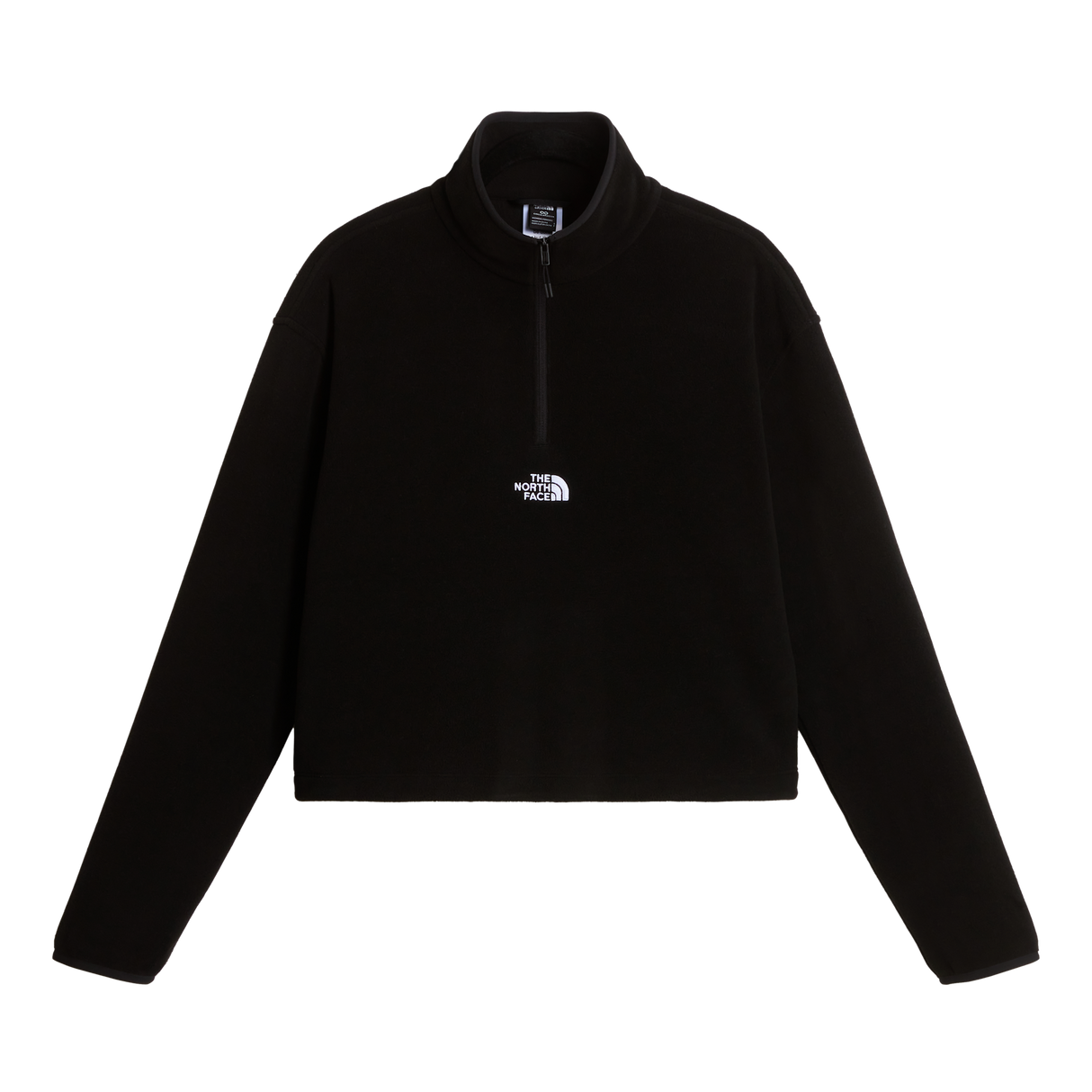 The North Face - Novelty Logo Glacier 1/4 Zip da donna - TNF BLACK - vista principale