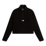 The North Face - Novelty Logo Glacier 1/4 Zip da donna - TNF BLACK - vista principale