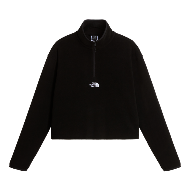 The North Face - Novelty Logo Glacier 1/4 Zip da donna - TNF BLACK - vista principale