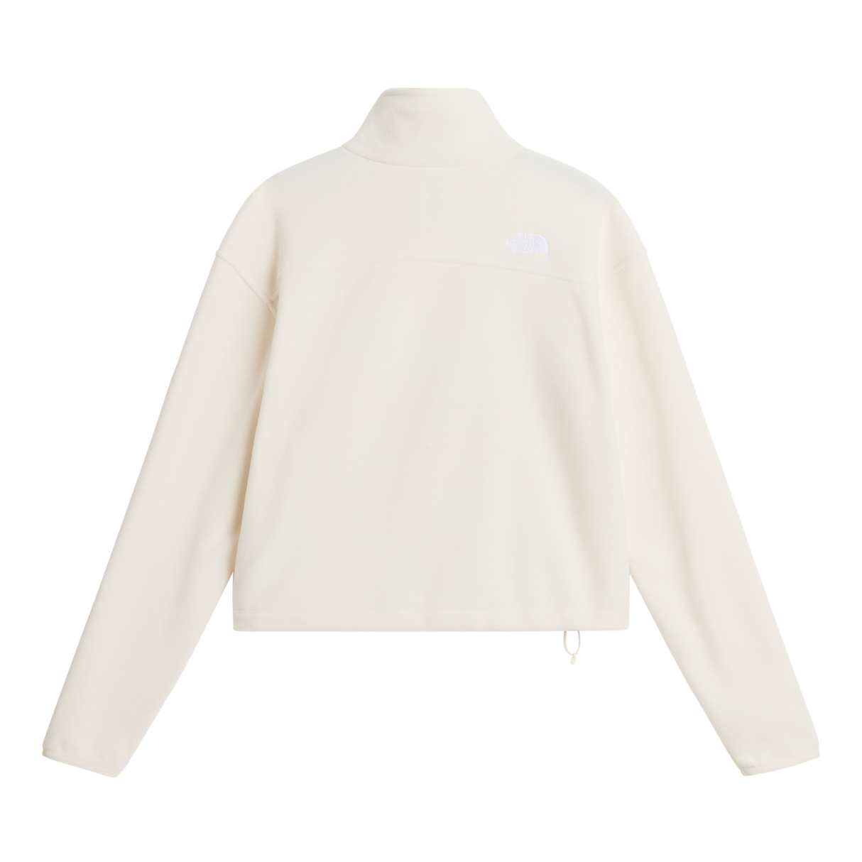 The North Face - Novelty Logo Glacier 1/4 Zip da donna - WHITE DUNE - vista alternativa 1