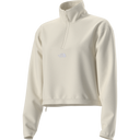 The North Face - Novelty Logo Glacier 1/4 Zip da donna - WHITE DUNE - vista alternativa 2