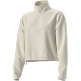 The North Face - Novelty Logo Glacier 1/4 Zip da donna - WHITE DUNE - vista alternativa 2
