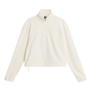 The North Face - Novelty Logo Glacier 1/4 Zip da donna - WHITE - vista principale