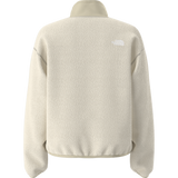 The North Face - Cragmont Snap Front Fleece Jacket da donna - White Dune/Desert Stone - vista alternativa 1