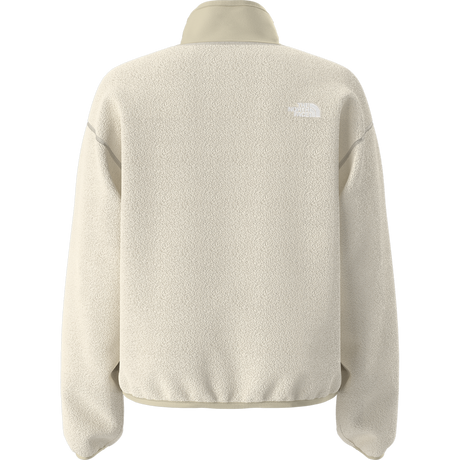 The North Face - Cragmont Snap Front Fleece Jacket da donna - White Dune/Desert Stone - vista alternativa 11
