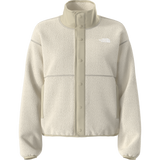 The North Face - Cragmont Snap Front Fleece Jacket da donna - White Dune/Desert Stone - vista principale
