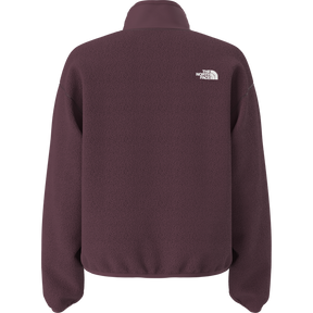 The North Face - Cragmont Snap Front Fleece Jacket da donna - Burgundy Crush - vista alternativa 11