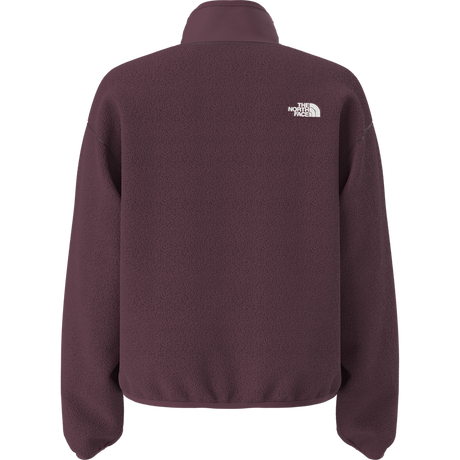 The North Face - Cragmont Snap Front Fleece Jacket da donna - Burgundy Crush - vista alternativa 11