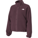 The North Face - Cragmont Snap Front Fleece Jacket da donna - Burgundy Crush - vista alternativa 12