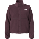 The North Face - Cragmont Snap Front Fleece Jacket da donna - Red - vista principale