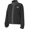The North Face - Cragmont Snap Front Fleece Jacket da donna - TNF BLACK/ANTHRACITE GR - vista alternativa 12