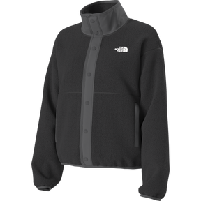 The North Face - Cragmont Snap Front Fleece Jacket da donna - TNF BLACK/ANTHRACITE GR - vista alternativa 12