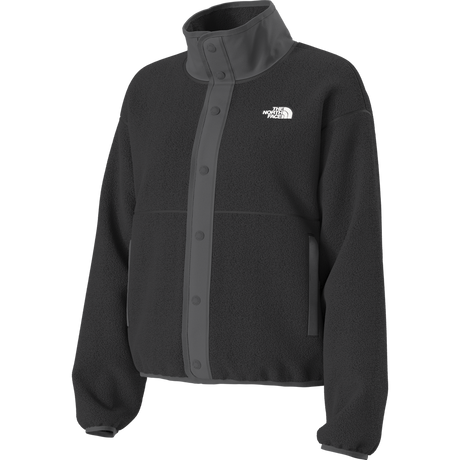 The North Face - Cragmont Snap Front Fleece Jacket da donna - TNF BLACK/ANTHRACITE GR - vista alternativa 12