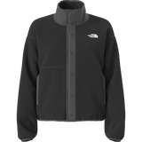 The North Face - Cragmont Snap Front Fleece Jacket da donna - TNF BLACK/ANTHRACITE GR - vista principale
