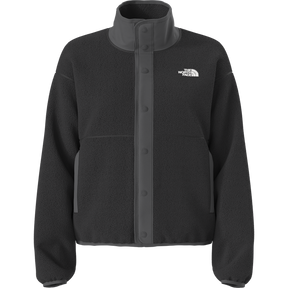 The North Face - Cragmont Snap Front Fleece Jacket da donna - BLACK - vista principale