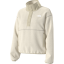 The North Face - Cragmont Snap 1/2 Fleece Jacket da donna - White Dune/Desert Stone - vista alternativa 12