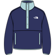 The North Face - Cragmont Snap 1/2 Fleece Jacket da donna - T TRIUMPH GREEN - vista principale