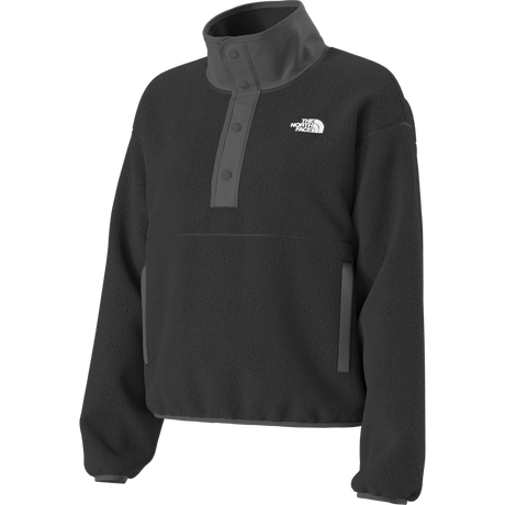 The North Face - Cragmont Snap 1/2 Fleece Jacket da donna - TNF BLACK/ANTHRACITE GR - vista alternativa 2