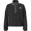 The North Face - Cragmont Snap 1/2 Fleece Jacket da donna - BLACK - vista principale