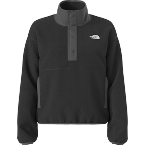 The North Face - Cragmont Snap 1/2 Fleece Jacket da donna - BLACK - vista principale