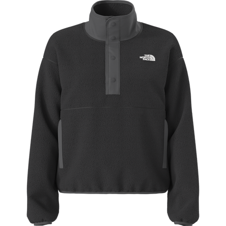 The North Face - Cragmont Snap 1/2 Fleece Jacket da donna - TNF BLACK/ANTHRACITE GR - vista principale
