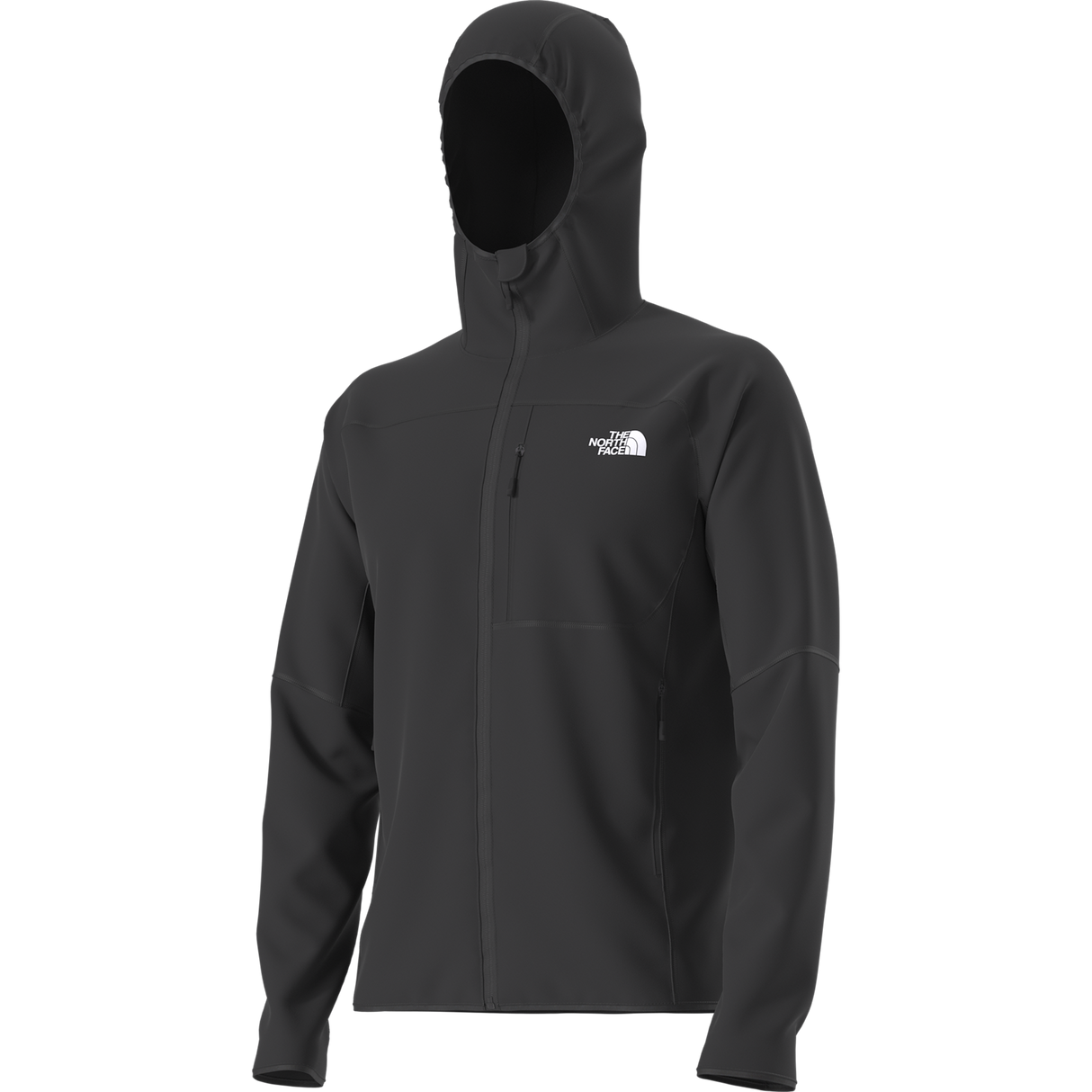The North Face - Polartec Powerstretch Meteora Hoodie da uomo - TNF BLACK - vista alternativa 12