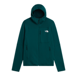 The North Face - Polartec Powerstretch Meteora Hoodie da uomo - Pacific Teal - vista principale