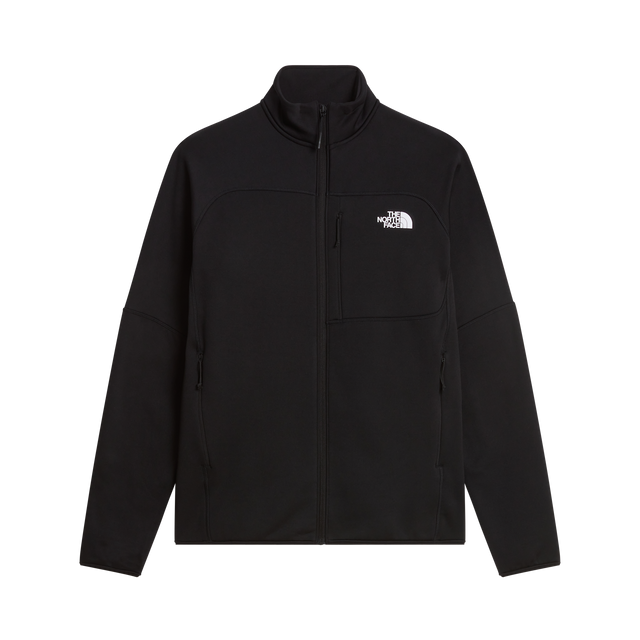 The North Face - Polartec Powerstretch Meteora full-zip da uomo - TNF BLACK - vista principale