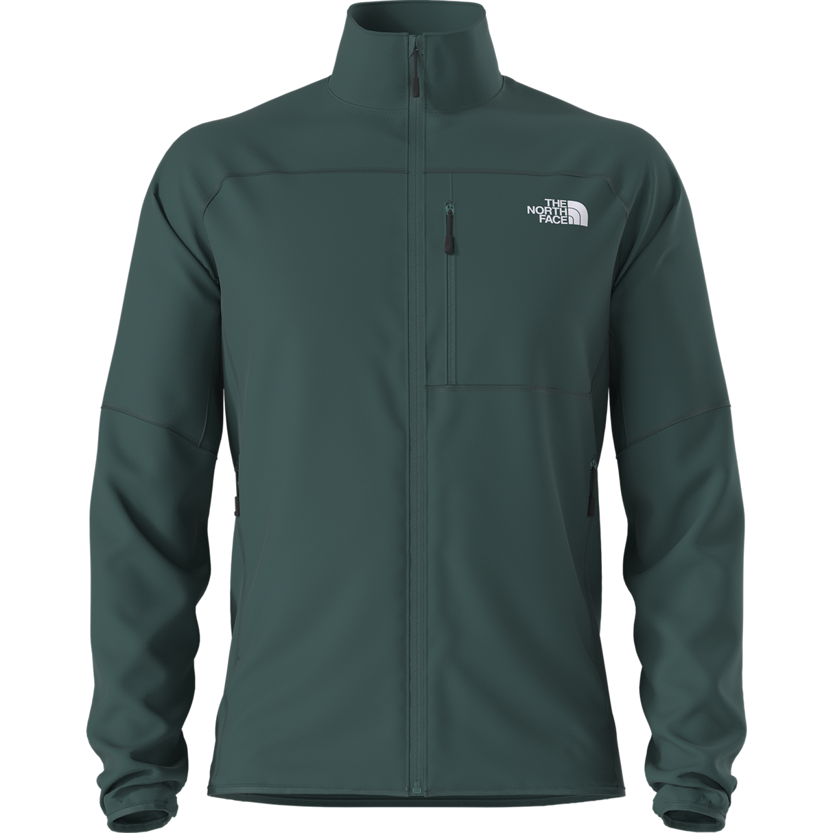 The North Face - Polartec Powerstretch Meteora full-zip da uomo - Pacific Teal - vista alternativa 10