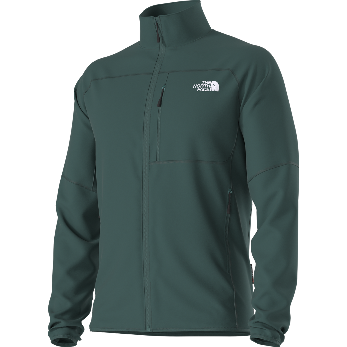The North Face - Polartec Powerstretch Meteora full-zip da uomo - Pacific Teal - vista alternativa 12