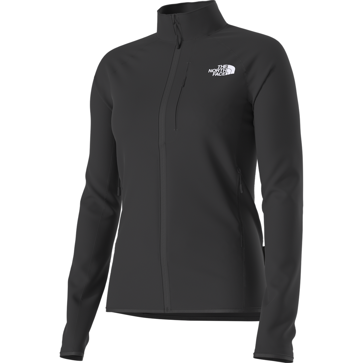 The North Face - Polartec Powerstretch Meteora full-zip da donna - TNF BLACK - vista alternativa 12