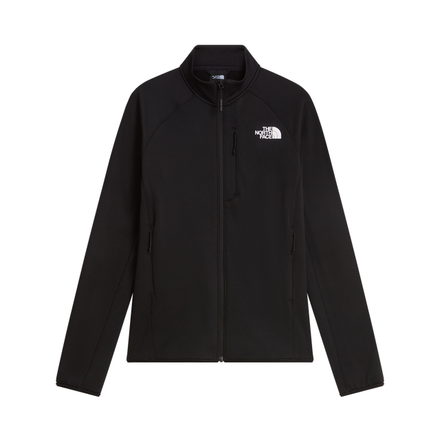 The North Face - Polartec Powerstretch Meteora full-zip da donna - TNF BLACK - vista principale