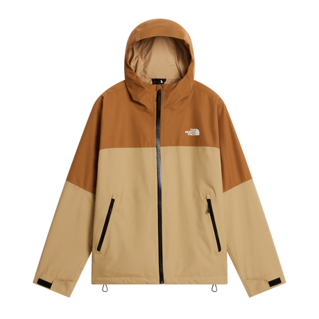 The North Face - Dryvent Zip-IN Jacket Active Blue/Estate Blue da uomo - KHAKI STONE/UTILITY BROWN - vista principale