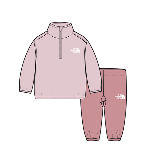 The North Face - Baby Glacier Set Glacier Pale Blossom/primrose - MRSHBRN/FOGGRY - vista principale