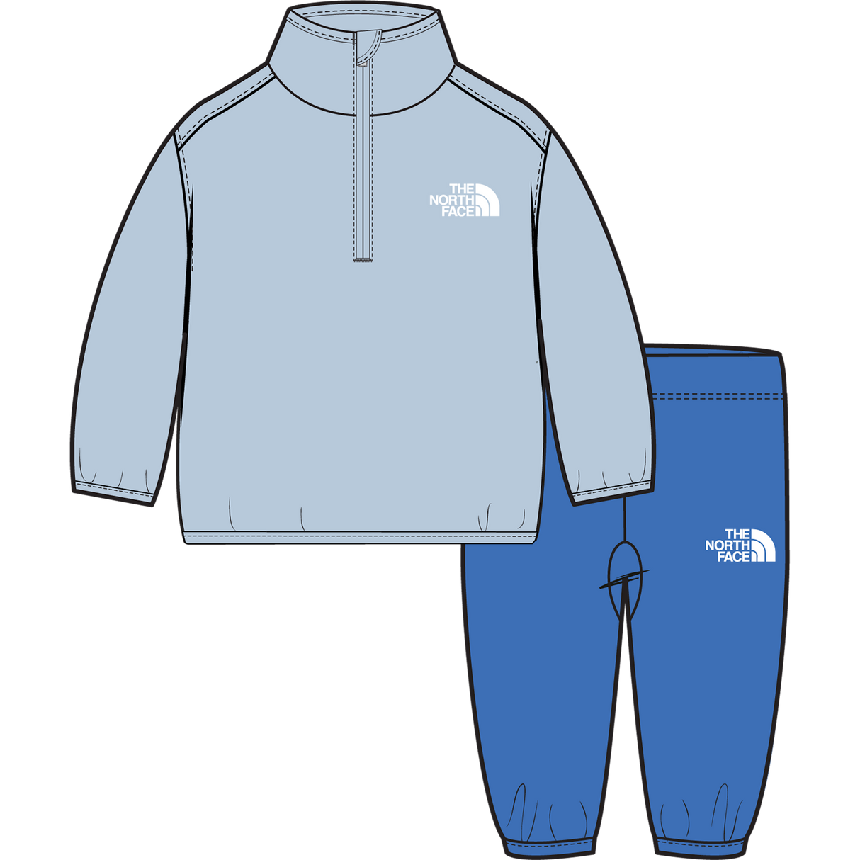 The North Face - Baby Glacier Set Glacier Pale Blossom/primrose - MLTRYGN/MRDNBLU - vista alternativa 10