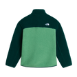 The North Face - Teen Yumiori 1/4 Zip Jacket - Dimmed Algae/Hunter Grey - vista alternativa 1
