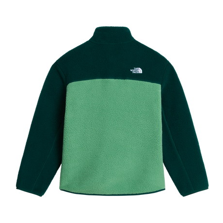The North Face - Teen Yumiori 1/4 Zip Jacket - Dimmed Algae/Hunter Grey - vista alternativa 1
